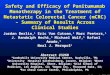 Berlin et al. ESMO 2006 Safety and Efficacy of Panitumumab Monotherapy in the Treatment of Metastatic Colorectal Cancer (mCRC) – Summary of Results Across