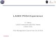 LADEE PDS4 Experience G. Delory LADEE Instrument and PDS Teams LADEE SOC PDS Management Council Nov 18-19 2014 11/19/2014 LADEE PDS4 Experience 1