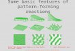Some basic features of pattern-forming reactions From “The Algorithmic Beauty of Sea Shells” © Hans Meinhardt and Springer Company (TO SEE THE ANIMATIONS,