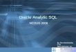 Oracle Analytic SQL NCOUG 2008 By: Ron Warshawsky CTO DBA InfoPower, Inc