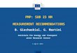 PMP: SUB 23 NM MEASUREMENT RECOMMENDATIONS B. Giechaskiel, G. Martini Institute for Energy and Transport Joint Research Centre 3 April 2014
