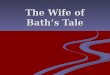 The Wife of Bath’s Tale. Quick Discussion Do you agree or disagree with the following statement: a promise should never be broken? Explain. Do you agree
