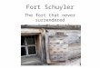 Fort Schuyler The fort that never surrendered Part 5- The Suttler