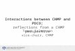 Interactions between CHMP and PDCO; reflections from a CHMP perspective Tomas Salmonson vice-chair, CHMP