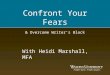 Confront Your Fears & Overcome Writer’s Block With Heidi Marshall, MFA