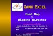 1 Road Map to Diamond Director  4981 N. Irwindale Ave., Suite 800, Irwindale, CA 91706 Tel: (626) 338-8081 * Fax: (626) 338-8161 email: