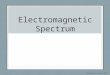 Electromagnetic Spectrum Noadswood Science, 2011