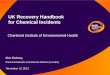 19 May 2015 UK Recovery Handbook for Chemical Incidents Alec Dobney Chemical Hazards and Poisons Division (London) Chartered Institute of Environmental