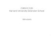 CHEM E-120 Harvard University Extension School Stimulants 1