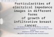 Particularities of electrical impedance images in different forms of growth of infiltrative breast cancer. N. Sotskova, А. Karpov, М. Korotkova, А. Sentcha