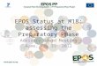 EPOS Status at M18: assessing the Preparatory Phase Advisory Board Meeting Rome, May 31 st 2012