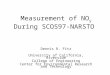Measurement of NO y During SCOS97-NARSTO Dennis R. Fitz University of California, Riverside College of Engineering Center for Environmental Research and