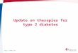 Page 1: Baker IDI Update on therapies for type 2 diabetes