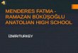 MENDERES FATMA - RAMAZAN BÜKÜŞOĞLU ANATOLIAN HIGH SCHOOL İZMİR/TURKEY