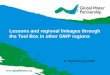 Lessons and regional linkages through the Tool Box in other GWP regions D. Thalmeinerova, GWP
