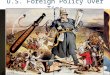 U.S. Foreign Policy Over Time. American Imperialism