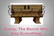 Hi Boys and Girls – I am your friendly playground Buddy Bench. You can call me Buddy for short