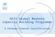 GFSI Global Markets Capacity Building Programme A Pathway Towards Certification © Global Food Safety Initiative Foundation