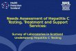 Needs Assessment of Hepatitis C Testing, Treatment and Support Services: Survey of Laboratories in Scotland Undertaking Hepatitis C Testing
