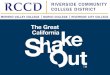 What is The ShakeOut? The Great California ShakeOut is an annual statewide earthquake drill on the third Thursday of October Millions of people practice…