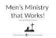 Men’s Ministry that Works! Training Seminar Session 1