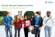 Study Abroad Opportunities Nottingham School of Economics