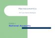 Macroeconomics Prof. Juan Gabriel Rodríguez Chapter 1 National Accounts