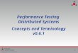 © Copyright 2008, SoftWell Performance AB 1 Performance Testing Distributed Systems Concepts and Terminology v0.6.1