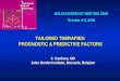 TAILORED THERAPIES: PROGNOSTIC & PREDICTIVE FACTORS F. Cardoso, MD Jules Bordet Institute, Brussels, Belgium BELGIAN BREAST MEETING 2008 October 4-5, 2008