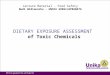 DIETARY EXPOSURE ASSESSMENT of Toxic Chemicals Lecture Material - Food Safety Budi Widianarko - UNIKA SOEGIJAPRANATA