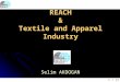 1 / 17 REACH & Textile and Apparel Industry Selim AKDOGAN