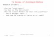 SS 2008lecture 4 Biological Sequence Analysis 1 V4 Genome of Arabidopsis thaliana Review of lecture V3... - What are Tandem repeats? - How does one find