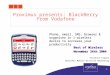 1 Proximus presents: BlackBerry from Vodafone Phone, email, SMS, browser & organiser in 1 wireless device to increase your productivity Best of Wireless