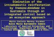 Diminution of the intradomestic reinfestation by Triatoma dimidiata in Guatemala through an integrated control based on an ecosystem approach María Carlota
