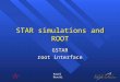 Pavel Nevski STAR simulations and ROOT GSTAR root interface