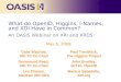 What do OpenID, Higgins, I-Names, and XDI Have in Common? An OASIS Webinar on XRI and XRDS May 6, 2008 Gabe Wachob, XRI TC Co-Chair Paul Trevithick, The