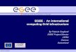 Enabling Grids for E-science in Europe INFSO 508833 EGEE - An international computing Grid infrastructure By Fabrizio Gagliardi EGEE Project Director CERN