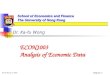 Ka-fu Wong © 2003 Chap 12- 1 Dr. Ka-fu Wong ECON1003 Analysis of Economic Data