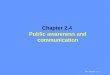 TRP Chapter 2.4 1 Chapter 2.4 Public awareness and communication