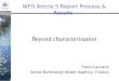 1 WFD Article 5 Report Process & Results Beyond characterisation Yann Laurans Seine-Normandy Water Agency, France