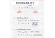 PROBABILITY. CONDITIONAL PROBABILITY Random variable A variable defined on a sample space. Fx: The value of a card. Interpretation: A variable that takes