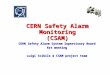 CERN Safety Alarm Monitoring (CSAM) CERN Safety Alarm System Supervisory Board 6st meeting Luigi Scibile & CSAM project team