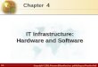 4.1 Copyright © 2011 Pearson Education, Inc. publishing as Prentice Hall 4 Chapter IT Infrastructure: Hardware and Software