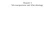 Chapter 1 Microorganisms and Microbiology. Microorganisms are excellent models for understanding cell function in higher organisms, including humans