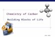 AP Biology 2007-2008 Chemistry of Carbon Building Blocks of Life
