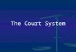 The Court System. Aim of lecture: Understand Chapter III of the Commonwealth Constitution and: (a) The separation of powers doctrine (a) The separation