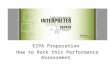 Welcome! EIPA Preparation How to Rock this Performance Assessment