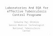 Laboratories And EQA for effective Tuberculosis Control Programe Gokarna Raj Ghimire Senior Medical Technologist National Tuberculosis Center 1