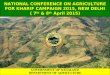 NATIONAL CONFERENCE ON AGRICULTURE FOR KHARIF CAMPAIGN 2015, NEW DELHI ( 7 th & 8 th April 2015) GOVERNMENT OF NAGALAND DEPARTMENT OF AGRICULTURE