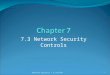 7.3 Network Security Controls 1Network Security / G.Steffen
